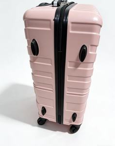 Valise à roulettes rigide <span class=keywords><strong>en</strong></span> ABS Rose Gold et Rose Poudré, motifs géométriques Starburst, 20, 24, 28 pouces, Vente <span class=keywords><strong>en</strong></span> gros directe usine OEM - Product Image 5