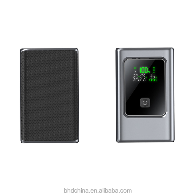 Customize Logo High-capacity Power Banks PD35W 10000mah LED Intelligent Digital Display Fast Charging Power Bank