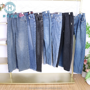 Pacas de Ropa Usada al por Mayor: Jeans de Mezclilla Gruesos de Invierno, Modernos, Limpios y Casuales, Marca HHRT, MOQ 100kg - Product Image 4