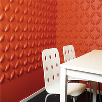 Top 20 des matériaux décoratifs en PVC pour la décoration intérieure, papier peint/revêtement mural en PVC 3D pour panneaux muraux