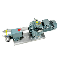 Pompe à lobes rotative pour miel, stator, liquide à haute viscosité, pompe de transfert à lobes, qualité alimentaire pour miel, yaourt, liquide à haute viscosité