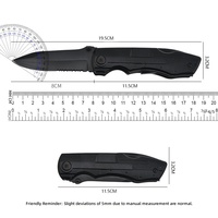 Couteau pliant multifonctionnel, outil multifonction portable de style suisse, coupe-tout de poche pour le camping, la survie en plein air