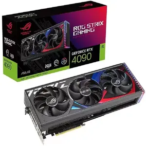 Placa gráfica rtx4090, gddr6x rgb efeito da lâmpada 384bit três ventiladores suporte pnote4.0