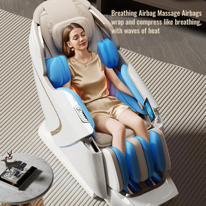L50 Yijie <b>Chair</b> 2025 Luxury Ai Music Shiatsu 4D <b>Zero</b> <b>Gravity</b> Best Quality Air YJ-L50 135cm SL Type Extra Long Ra - Product Image 2