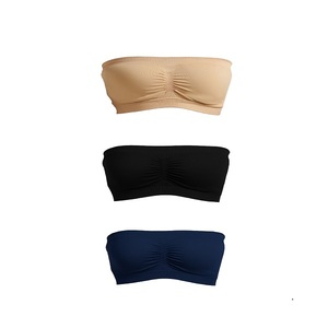 Seamless Non Padded Tube Bra for Women Stretchable Strapless Bra <b>Soft</b> Everyday Comfort Inner wear Fashion Lingerie Wear - Product Image 3