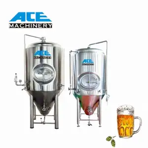 Micro Fermenter With A Cooling Chiller 3000 Litres Fermentation Tank Beer Fermenters For Sale