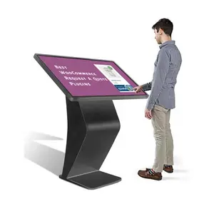 Biển Báo Kỹ Thuật Số Đứng Sàn Bán Chạy Màn Hình Cảm Ứng Điện Dung Cửa Sổ Kiosk Ngang 55 Inch