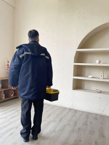 Chaqueta de trabajo de seguridad Hi Viz personalizada de alta calidad para hombres logotipo bordado PRIMAVERA/otoño/invierno temporada algodón/tela de poliéster - Product Image 4