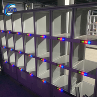 Sistema de Clasificación por Luz (Pick to Light) Personalizado, Estación de Trabajo de Clasificación en Pared para Logística de Comercio Electrónico
