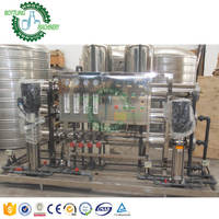 Système d'équipement de filtration d'eau ultra pure à osmose inverse à double étage, réservoir stérile aspétique pour dialyse médicale