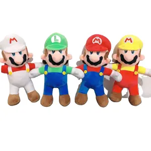 Hoge Kwaliteit Schattige Mario Knuffels Superzacht Comfortabel Mario Cartoon Knuffels Super Mario Bro Pluche Speelgoed
