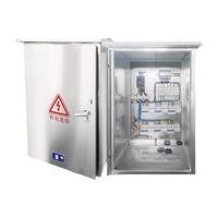 Boîtier de distribution électrique extérieur personnalisé en acier inoxydable étanche pour panneau électrique de réacteur