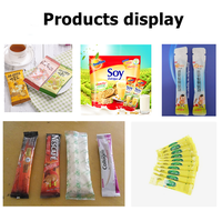Machine d'emballage automatique de mini-sachets pour bombes de bain, sels effervescents, diffuseurs de vapeur pour la douche et cosmétiques solides