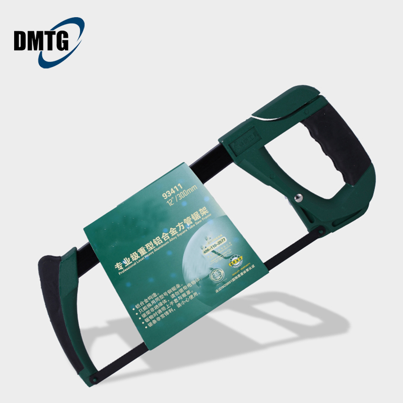 Профессиональная Алюминиевая квадратная Трубная пила DMTG 93406, ручная пила, регулируемая ножовочная рама