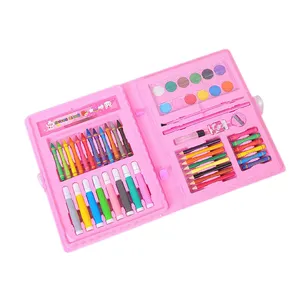 Professional 86 Pieces Drawing Kits Non-Toxic Plastic Case Kids