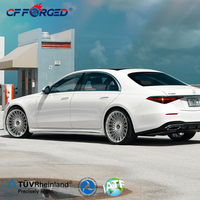 Nouvelles jantes forgées sur mesure 20 21 22 pouces 5x112 25mm ET pour S-Class & Maybach S580, finition polie haute brillance, multi-branches, alliages de luxe