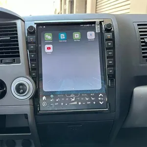 トヨタタンドラ2007-2013用13インチカーラジオAndroidCarplay360カーマルチメディアプレーヤーナビゲーションテスラスタイル用オートステレオ