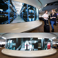 Écran LED extérieur haute luminosité IP65 pour la signalisation numérique des aéroports, des centres de transport et des stades