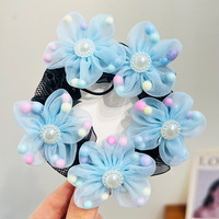 Couvertures de chignon de ballet en polyester pour filles Accessoires de filet à cheveux Snood pour danseurs et patinage