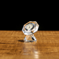 Horloge de bureau en cristal K9 personnalisable, économique et durable, en forme d'étoile, coffret cadeau du Nouvel An chinois pour décorations de bureau
