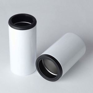 Gobelet isotherme en acier inoxydable de 12 oz, design sublimation, style américain, pour canettes de bière fines, avec paille - Product Image 4