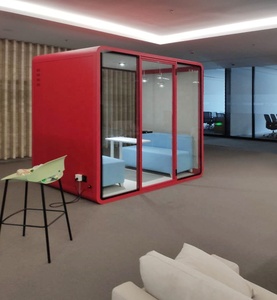 <span class=keywords><strong>Petite</strong></span> boîte <span class=keywords><strong>de</strong></span> bureau <span class=keywords><strong>cabine</strong></span> téléphonique Portable Offre Spéciale boîte <span class=keywords><strong>de</strong></span> téléphone espace <span class=keywords><strong>de</strong></span> travail privé réunion dormir bureau mobile prix d'usine - Product Image 2