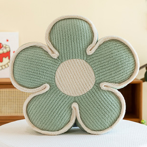 M Home Decoration Flower Shape Cushion Cute Pillow Daisy Plush <b>Chair</b> Cushion Throw Pillow for Bedroom Decor - Product Image 3