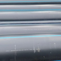 Tuyau d'eau PE100 HDPE de grand diamètre PN10 SDR17 en polyéthylène pour l'irrigation et l'alimentation en eau agricole