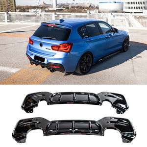 Per <span class=keywords><strong>BMW</strong></span> Serie 1 <span class=keywords><strong>F20</strong></span> LCI Diffusore Posteriore Labbro Paraurti Posteriore MP in ABS Nero Lucido 2015 2016 2017 2018 - Product Image 1