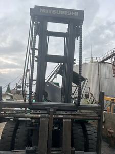 Carretilla elevadora diésel Mitsubishi Heavy Industries de 15 toneladas, función de cambio lateral 2018, mástil de 4,5 m, almacén logístico esencial para minoristas - Product Image 3