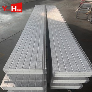 Paneles Sándwich de Aluminio Ignífugos Yonghong, Paneles Sándwich de Poliuretano Aislados para Paredes Exteriores - Product Image 2