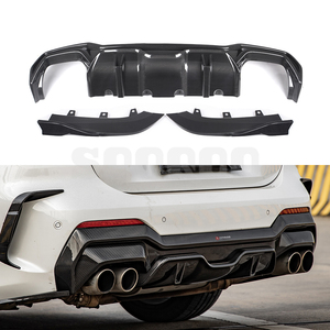 Sooqoo Phong Cách Khô Sợi Carbon Khuếch Tán Phía Sau Cho BMW G22 G23 M440I Coupe 2021 Trong - Product Image 1