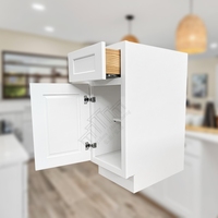 Gabinetes de Cocina al por Mayor para Remodelación de Cocinas en EE. UU., Gabinetes Americanos RTA Listos para Armar, Proyecto de Construcción de Gabinetes de Madera para Cocina