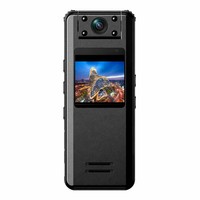 Mini caméra corporelle à commande vocale IA 1080P, enregistreur vidéo et audio portable, batterie 11H, clip magnétique, 128G 256GB, grand angle 180°