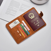 Porte-cartes de crédit personnalisé, portefeuille de voyage, étui pour passeport, porte-cartes de crédit, porte-cartes d'embarquement, organisateur de portefeuille de voyage, étui pour passeport
