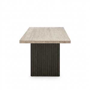 Contemporary Design Modern Durable Wooden <b>Dining</b> Table Set for Home Apartment Farmhouse Villa Hotel <b>Dining</b> Rooms Furniture - Product Image 1