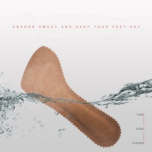 Solette Autoadesive per Sandali Estivi, Mezze Solette in Vera Pelle Assorbenti e Antiscivolo, Sostituzione per Solette Danneggiate - Product Image 4