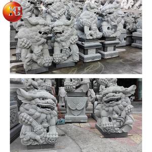 El oyma granit Bluestone güney aslan heykeli taş servet maskot korumak için ev kapalı kötü - Product Image 6