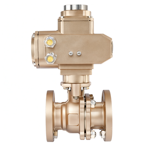 Vanne à boisseau sphérique motorisée électrique à bride DN125 en acier inoxydable haute pression COVNA pour commande urgente, pour le contrôle du débit d'eau, OEM - Product Image 4