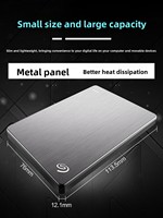Nouveau disque dur externe portable en métal 500 Go/1 To/2 To, modèle mécanique 2,5 pouces STCD500
