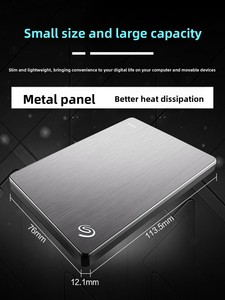 Nieuw voor mobiele harde schijven 500GB/1TB/2TB USB3.0 Metalen draagbare mechanische opslag - Product Image 4
