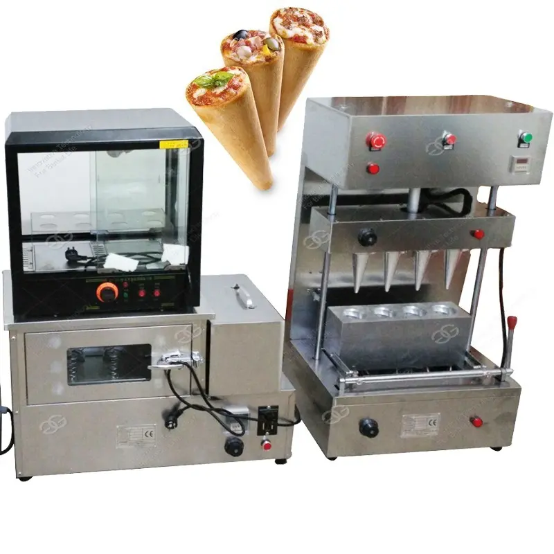 Offre Spéciale Wafer Cône Fabricant Kono Pizza Cono Formant Faisant La Machine De Moulage de Cône de Pizza Équipement