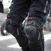 Respirant vtt Motocross Motobike Réglable Genouillères Protection Genouillères Biker Moto Sport Pas Cher Genouillères