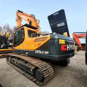 Excavatrice sur chenilles hydraulique d'occasion de marque réputée R225LC-9T, 22 tonnes, moteur diesel Cummins, pour l'exportation mondiale - Product Image 3