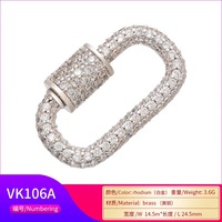 Fermoir plaqué or 18 carats de haute qualité pour la fabrication de bijoux, idéal pour crochets de sac, colliers, porte-clés, bracelets et accessoires de bijouterie DIY
