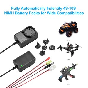 <span class=keywords><strong>Chargeur</strong></span> de <span class=keywords><strong>batterie</strong></span> Ni-Mh Ni-Cd pour microcontrôleur 4.8V <span class=keywords><strong>6V</strong></span> 7.2V 8.4V 9.<span class=keywords><strong>6V</strong></span> 10.8V 500mA <span class=keywords><strong>chargeur</strong></span> de <span class=keywords><strong>batterie</strong></span> <span class=keywords><strong>NiMh</strong></span> Intelligent automatique - Product Image 6