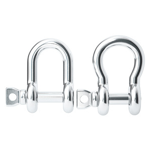 304 M3 M4 M5 Neo Còng Marine <span class=keywords><strong>D</strong></span>-Còng Nâng Móc Hình Chữ U Móng Ngựa Khóa Thép Không Gỉ Bow <span class=keywords><strong>D</strong></span> Còng - Product Image 5