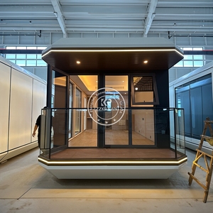 Hotel Cápsula Espacial de Lujo 2025, Casa Prefabricada Moderna de Acero Impermeable con Aislamiento Térmico - Product Image 4