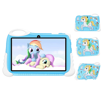 Tablette Enfant 7 Pouces 6+128 Go Android 13 Nouvelle Qualité Supérieure Prix Abordable Jeux Éducatifs Prise de Photos Vente en Gros