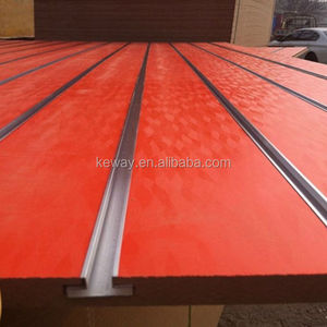 Precio de fábrica Keway 15mm 18mm Ranurado Groove Slatwall Mdf Paneles para estantes de exhibición - Product Image 3